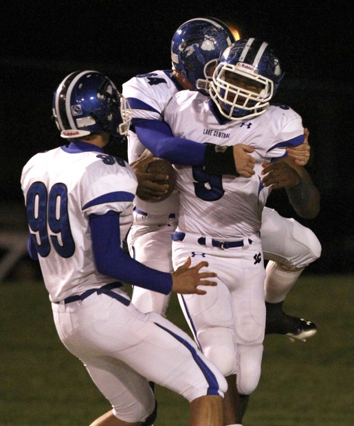 Lake Central at Merrillville football game
